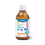 Progressive Ultimate Fish Oil For Kids - 800 mg EPA + 200 mg DHA, Orange Flavour, 200 ml | All natural, cold water, wild caught