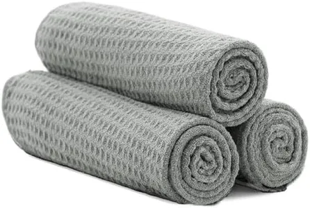 S&T INC. Microfiber Gym Towels, Yoga Towel for Home and Gym Bag, 16 Inch x 27 Inch, 3 Pack