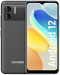 DOOGEE X98 Pro Mobile Phone, Android 12 Smartphone SIM Free Phones Unlocked, Max 9GB RAM, 64GB/1TB Extension ROM, Octa-Core, 6.52" HD+ Display, 4200mAh, 12MP+8MP, 4G Dual SIM, OTG/Face ID - Black