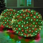 Led Red and Green Christmas Net Lig