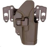 MASUNN Left Right Waist Hand Belt Holster With Molle Platform For Glock 17 18 19 22 23 31 - Tan