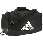 adidas Unisex-Adult Defender Training Small Duffel Bag, black, One Size Fits All