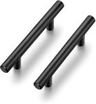 Ravinte 30 Pack 6 inch Cabinet Pulls Matte Black Stainless Steel Kitchen Drawer Pulls Cupboard Handles Cabinet Handles 3.75” Hole Center