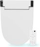 VOVO VB-6000SE Elongated Bidet Toilet Seat, Warm Water, LED Light, Heated Seat, White, Dryer, Stainless Steel Nozzle, Made in Korea