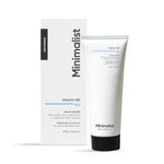 Minimalist Vitamin B5 10% Oil-Free Moisturizer for Face, Lightweight Gel Moisturizer for Oily & Combination Skin, Barrier Repair Face Cream with Glycerine 100gm