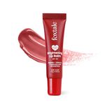 Foxtale Brightening SPF30 Lip Balm with Peptides, Vitamin C & Hyaluronic Acid | Brightens Lips | Reduces Pigmentation | Hydrates Lips | SPF Lip Balm | Tinted Lip Balm - Ruby Glaze 12gm