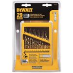 DEWALT Titanium Drill Bit Set with Pilot Point, 29-Piece (DW1369)