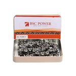 BSC POWER TIN BOX CHAINSAW CHAIN FOR WOOD CUTTING FOR PETROL CHAINSAW (22"), MADE FROM THE HIGHEST GRADE GERMAN STEEL