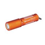 OLIGHT I3E EOS Pocket Torch 90 Lumens EDC Flashlights Compact Keychain LED Mini Torches Single AAA Keyring Light for Night and Camping (Vibrant Orange)