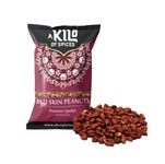 A Kilo of Spices | Red Skin Peanuts 1 KG - Unroasted, Unsalted Red Crunchy Peanuts Fresh & Delicious Whole Raw Peanuts, Used in Asian, African and Caribbean Cuisine