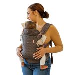 Infantino Flip 4-in-1 Carrier - Ergonomic, Convertible, Face-In and Face-Out, Front and Back Carry for Newborns and Toddlers 8-32 lbs, Leopard