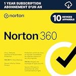 Norton 360 - 2024 Ready – Antivirus software for 10 Devices 1-Year Subscription - Includes VPN, Password Manager and PC Cloud Backup [Download]