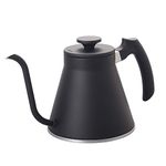 Hario Fit V60 Drip Kettle Black with a capacity of 1.2 l, CD - Hario Fit V60 Drip Kettle Black