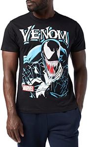 Marvel Venom Anthihero Camiseta, Negro (Black Blk), XXL para Hombre