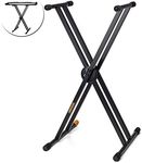 Hercules Ez-Lok Double Braced X Foldable Music Stand/Holder for Keyboard/Piano