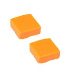 uxcell Beeswax Block, Thread Line Wax Sewing Supplies DIY Tool Rectangle, Beeswax Leather Craft, 2pcs