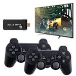 Tenglang USB Wireless Console Video Game Console Built-in 3500 Classic Electronic Games 8 Bit Mini Retro Controller HDMI Output Dual Player