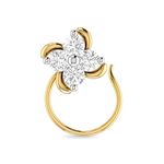 PC Jeweller The Hajnal 22 KT Yellow Gold Nose Pin