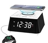 Wireless Charging Alarm Clock Radio