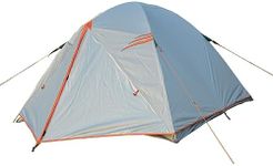 NTK Colorado GT 8 to 9 Person Outdoor Dome Family Camping Tent, Silver Rainfly, 100% Waterproof, Easy Assembly, Durable Fabric Full Coverage Rainfly - Micro Mosquito Mesh