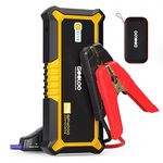 GOOLOO Portable Lithium Jump Starter 4000A Peak Car Starter (All Gas, up to 10.0L Diesel Engine) 12V Car Battery Booster Pack, Power Bank with USB Quick Charge and Type C Port