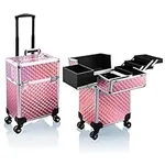 Stagiant Rolling Makeup Train Case 