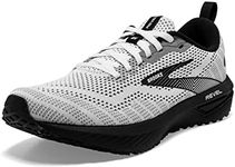 Brooks Women s Revel 6 Neutral Running Shoe, White/Black, 10