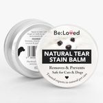 Be:Loved - Be:Clear Tear Stain Balm - Natural Eye Care for Dogs & Cats with Beeswax, Shea Butter & Vitamin E - Handmade in UK - Dog Accessories, Horse and Cat Essentials - 60g