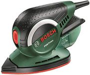 Bosch 50W Electric Detail Palm Sander Compact Kit, Includes Sandpaper Sheet (PSM Primo). Made in Europe