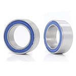 3803 2RSV MAX Cartridge Bearings, Size 17x26x10mm Chrome Steel Blue Sealed with Grease, 3803LLU Cart Angular Contact Bearing for Hubs Frame Pivot, (Pick of 4Pcs)