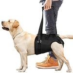 ChalkLit Dog Lift Harness, Dog Support Harness for Back Legs, Soft Dog Support Sling for Injured Disabled Small, Medium Large Dogs, Dog Sling for Back Legs (M)