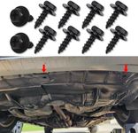 PACLVIO Bumper Cover Splash Shield Mud Guard Screw Bolt, Liner Screw Bolt Replacement for Toyota Lexus Camry Highlander RAV4, ES, GS, LS, RX, OEM:90159-60498