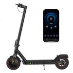 HeyScooter W3 Electric Scooter for Adults, E Scooter 25km/h Top Speed, 24-34km Range, 350W Motor 8.5'' Honeycomb Tire, Foldable Scooter with Dual Braking System, APP Control LED Lights, Max Load 120kg