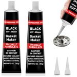 170g RTV Silicone Gasket Maker, Black Silicone Sealant Shockproof and Leakproof, High Temperature Resistant, RTV Sealant Can be Used in Engines, Transmissions, Superchargers and All Types of Gaskets