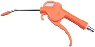 Air Blow Gun Angled Bent Nozzle Pistol Grip Orange