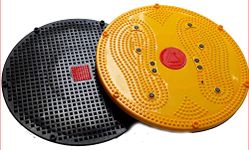 Acupressure Twister Big Super 2-in-1 Use 1st side Twisting and 2nd side energy mat Multi Colour