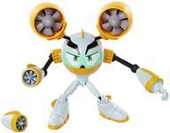 Mega Man Fully Charged – Air Man Articulated Action Figure with Air Man Buster Accessory (to swap onto The Mega Man Figure)! Based on The New Show!