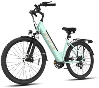 Electric Bike ZA02, 1200W Peak Motor, 26'' City Cruiser Ebike