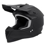 Zorax Matt Black XXL (63-64cm) ZOR-X303 Motocross Helmet Motorbike Motorcycle Helmet Dirt Bike MX Crash Helmet