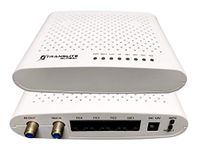 Translite MoCA 2.5 Network Adapter with bult-in WiFi | Wireless Ethernet Over Coaxial Adapter with 4 Ethernet Ports | 1x GE + 3X FE Ethernet Ports | Dual Band Wi-Fi | Model: TL-MC84-W