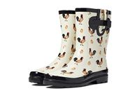 Western Chief Women's Waterproof Mid Rain Boot, Chicken Roost, 6