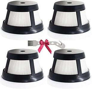 4 Filter Sets Compatible with Bissell AeroSlim Cordless 29869 29861 29867 29868 29866 2986 Handheld Vacuums,Compare to Part # 1624405