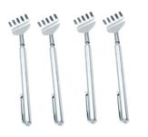 PRO365 Anti Khujli Massage Scratcher Stainless Steel Extendable Telescopic Back (Till 20 Inches, 4 Pack)