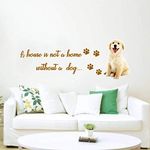 Decal O Decal Pet Quotes Wall Stickers(PVC Vinyl,Multicolour)