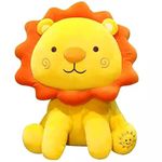 HUG 'n' FEEL SOFT TOYS Long Soft Lovable hugable Cute Giant Life Size Teddy Bear Plush & Stuffed Toys (25cm, Lion)