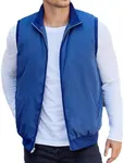 COOFANDY Mens Vests Outerwear Lightweight Softshell Vest Windproof Sleeveless Jacket for Hiking Golf