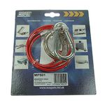 Maypole 1m x 3 mm Red PVC Breakaway Cable For Braked Trailers and Caravans