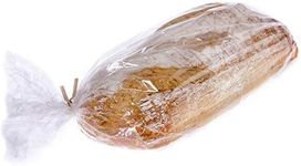 Bread Poly Bags,100 Pack 14x3x5Inches Bread Loaf Packing Bags with 100 Free Twist Ties,Clear Thick Gusseted Grocery Bakery Bags (Small-5x3x14)