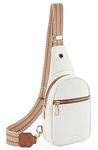 Telena Sling Bag for Women Vegan Leather Crossbody Bags Small Fanny Pack Chest Bag for Women