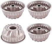 CHEFMADE Mini Bundt Pan Set, 4-Inch